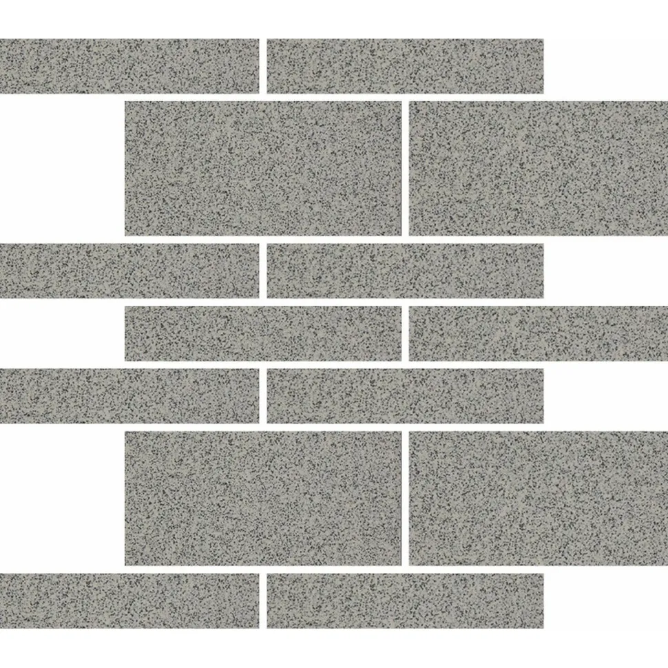 Mosaiikkilaatta Pukkila Natura Victoria OSLO, matta, tasapintainen, 7.1x14.6cm, lasikuituverkolla, Granite Blue
