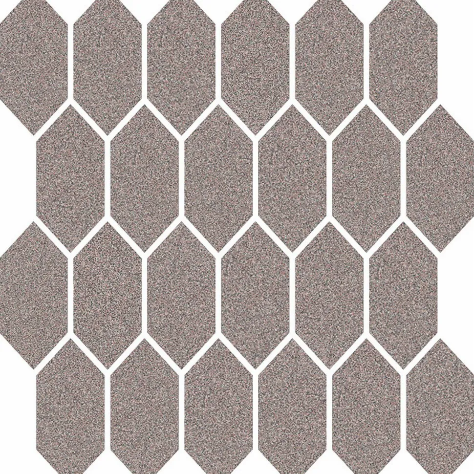 Mosaiikkilaatta Pukkila Natura Victoria PORTLAND, matta, tasapintainen, lasikuituverkolla, 9.6x4.4cm, vanha roosa