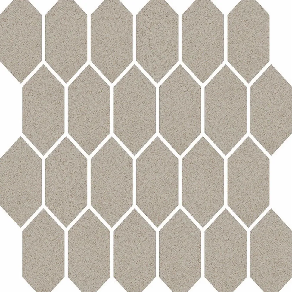 Mosaiikkilaatta Pukkila Natura Victoria PORTLAND, matta, tasapintainen, lasikuituverkolla, 9.6x4.4cm, vanha roosa