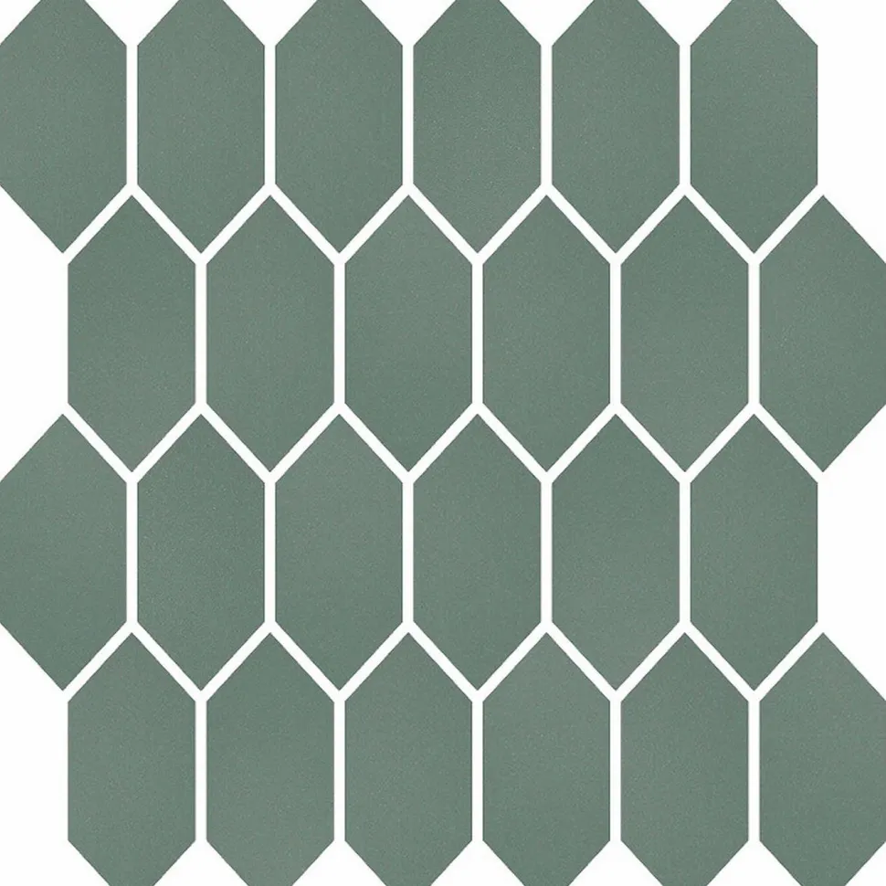 Mosaiikkilaatta Pukkila Natura Victoria PORTLAND, matta, tasapintainen, lasikuituverkolla, 9.6x4.4cm, vanha roosa