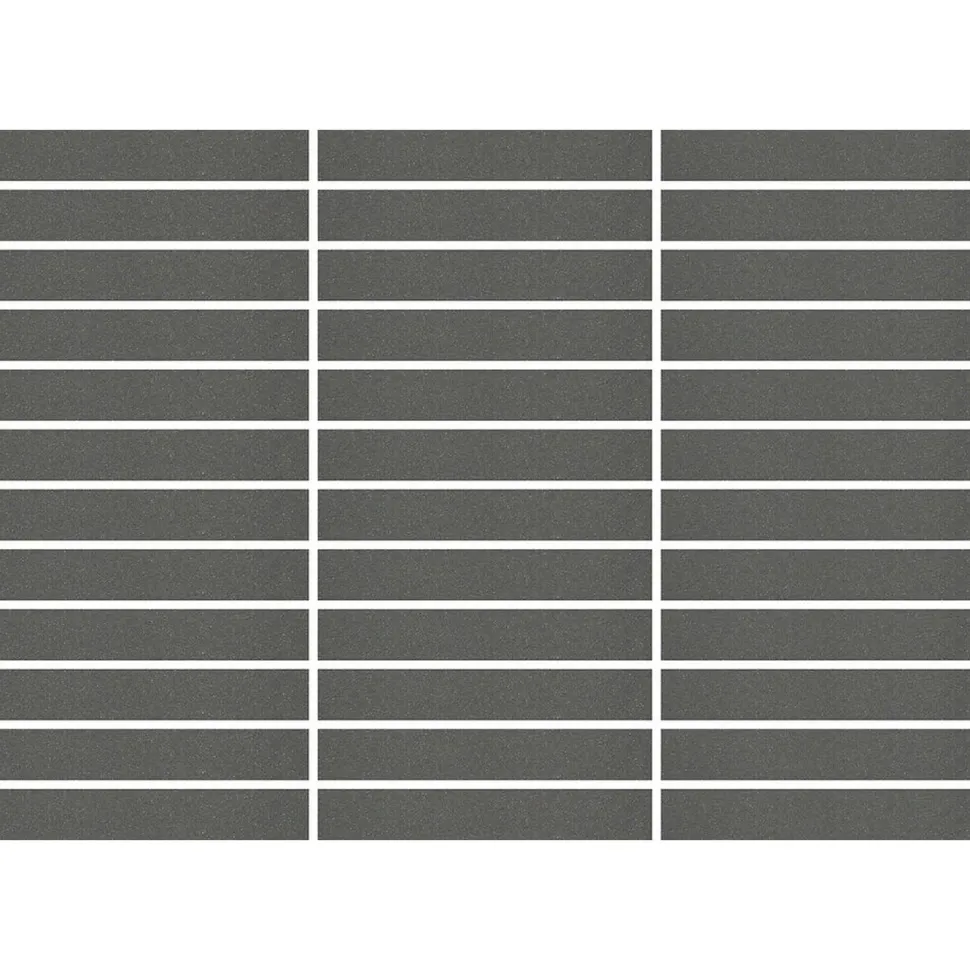 Mosaiikkilaatta Pukkila Natura Victoria V-BARCELO, matta, tasapintainen, 2.1x13.7cm, lasikuituverkolla, vihreä