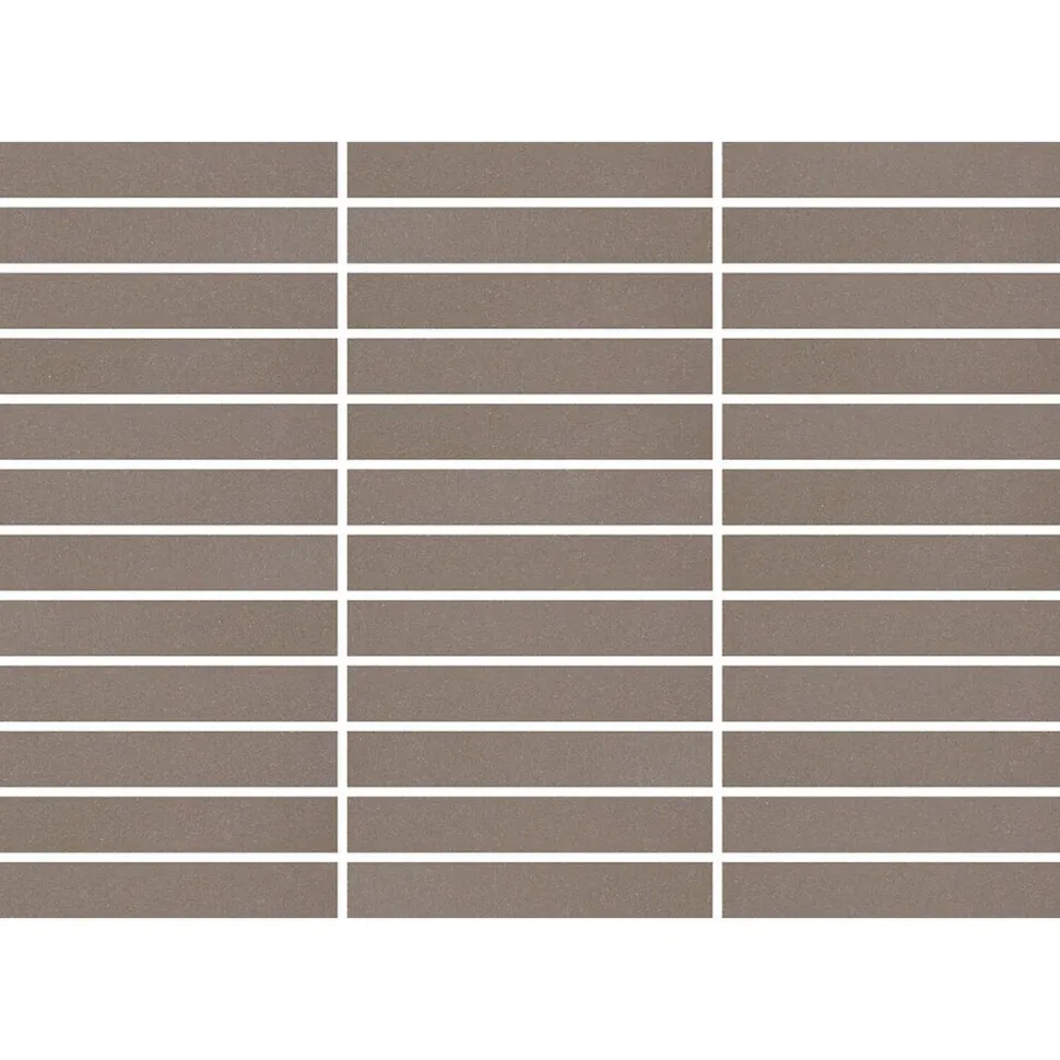 Mosaiikkilaatta Pukkila Natura Victoria V-BARCELO, matta, tasapintainen, 2.1x13.7cm, lasikuituverkolla, vihreä