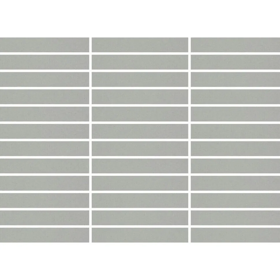 Mosaiikkilaatta Pukkila Natura Victoria V-BARCELO, matta, tasapintainen, 2.1x13.7cm, lasikuituverkolla, vihreä