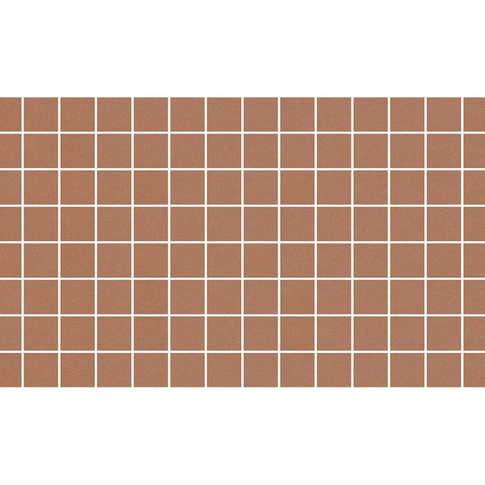 Mosaiikkilaatta Pukkila Natura Victoria V-GRANADA, matta, tasapintainen, 2.9x2.9cm, lasikuituverkolla, tummanharmaa