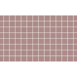 Mosaiikkilaatta Pukkila Natura Victoria V-GRANADA, matta, tasapintainen, 2.9x2.9cm, lasikuituverkolla, tummanharmaa