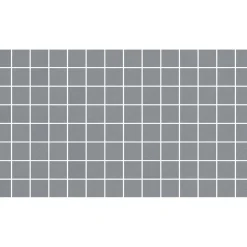 Mosaiikkilaatta Pukkila Natura Victoria V-GRANADA, matta, tasapintainen, 2.9x2.9cm, lasikuituverkolla, tummanharmaa