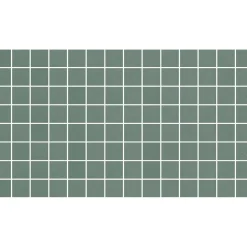 Mosaiikkilaatta Pukkila Natura Victoria V-GRANADA, matta, tasapintainen, 2.9x2.9cm, lasikuituverkolla, tummanharmaa