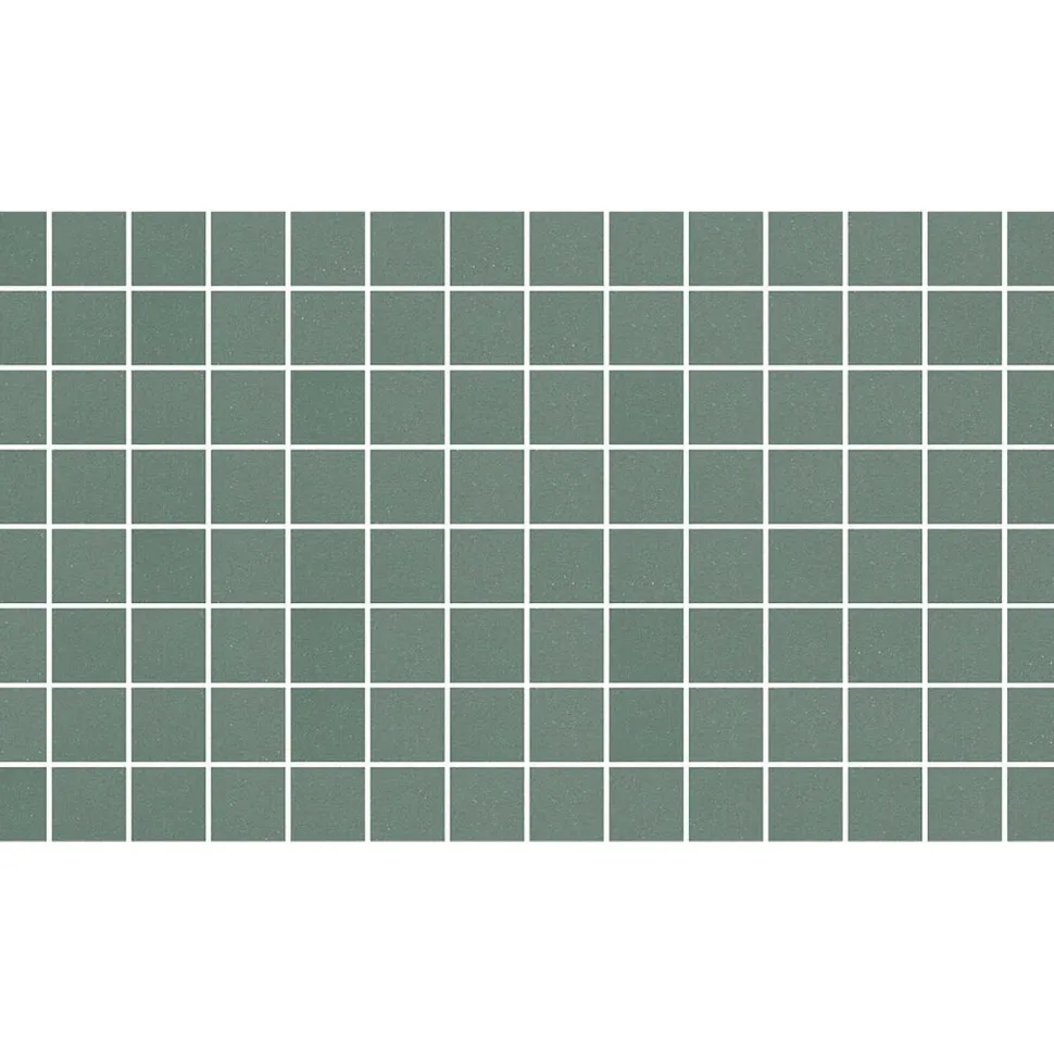 Mosaiikkilaatta Pukkila Natura Victoria V-GRANADA, matta, tasapintainen, 2.9x2.9cm, lasikuituverkolla, tummanharmaa