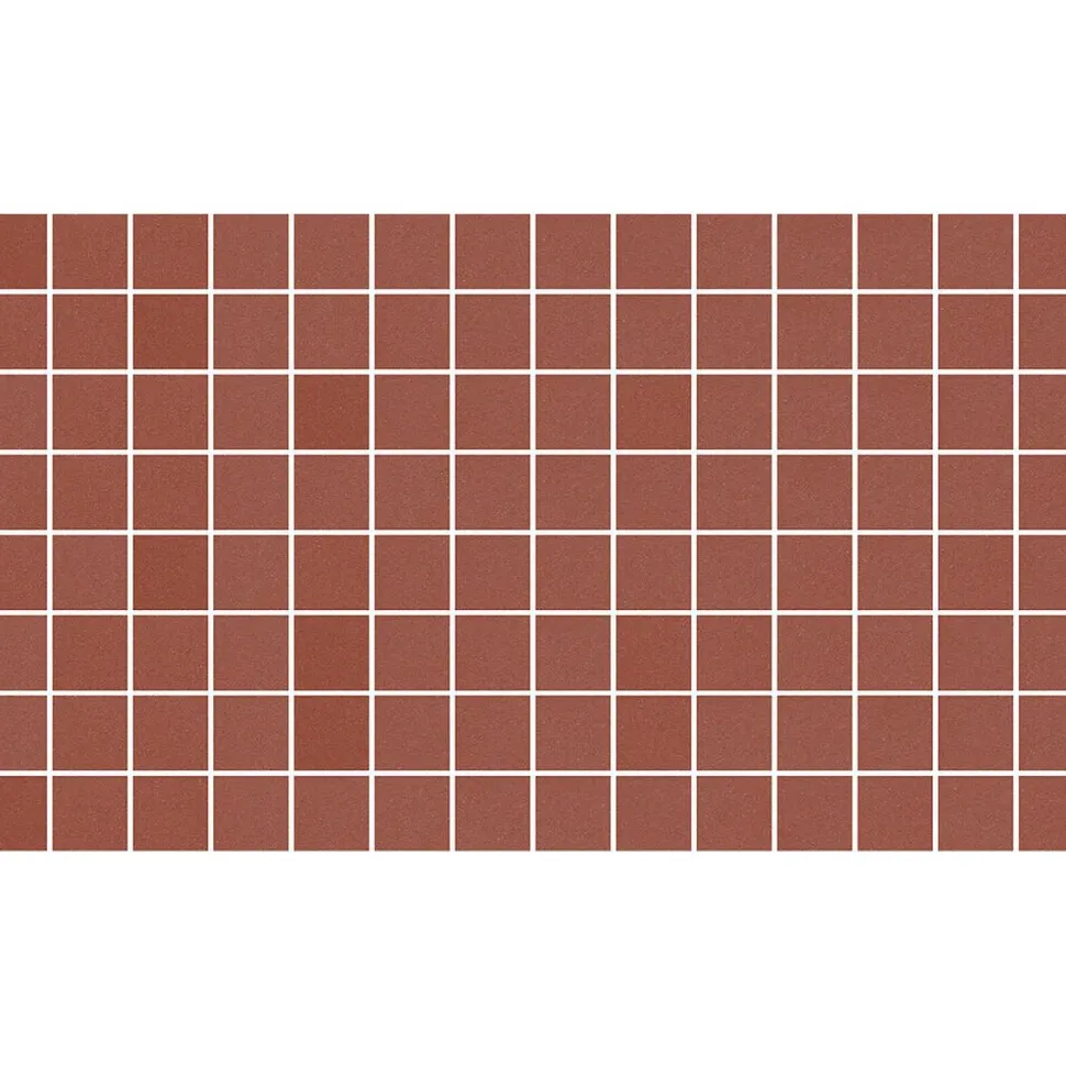 Mosaiikkilaatta Pukkila Natura Victoria V-GRANADA, matta, tasapintainen, 2.9x2.9cm, lasikuituverkolla, tummanharmaa