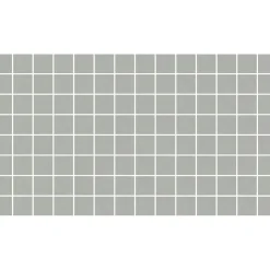 Mosaiikkilaatta Pukkila Natura Victoria V-GRANADA, matta, tasapintainen, 2.9x2.9cm, lasikuituverkolla, tummanharmaa
