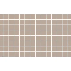 Mosaiikkilaatta Pukkila Natura Victoria V-GRANADA, matta, tasapintainen, 2.9x2.9cm, lasikuituverkolla, tummanharmaa
