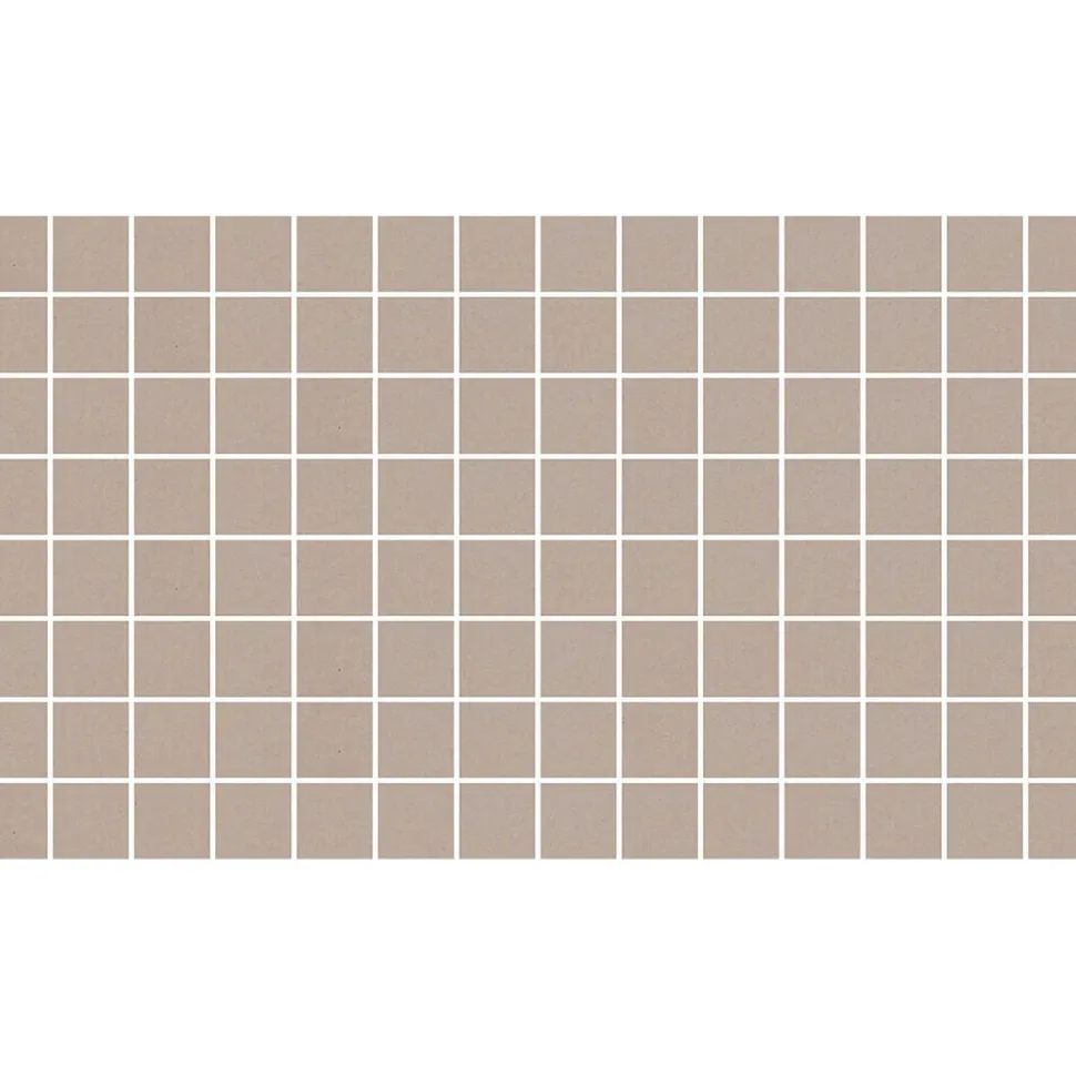 Mosaiikkilaatta Pukkila Natura Victoria V-GRANADA, matta, tasapintainen, 2.9x2.9cm, lasikuituverkolla, tummanharmaa