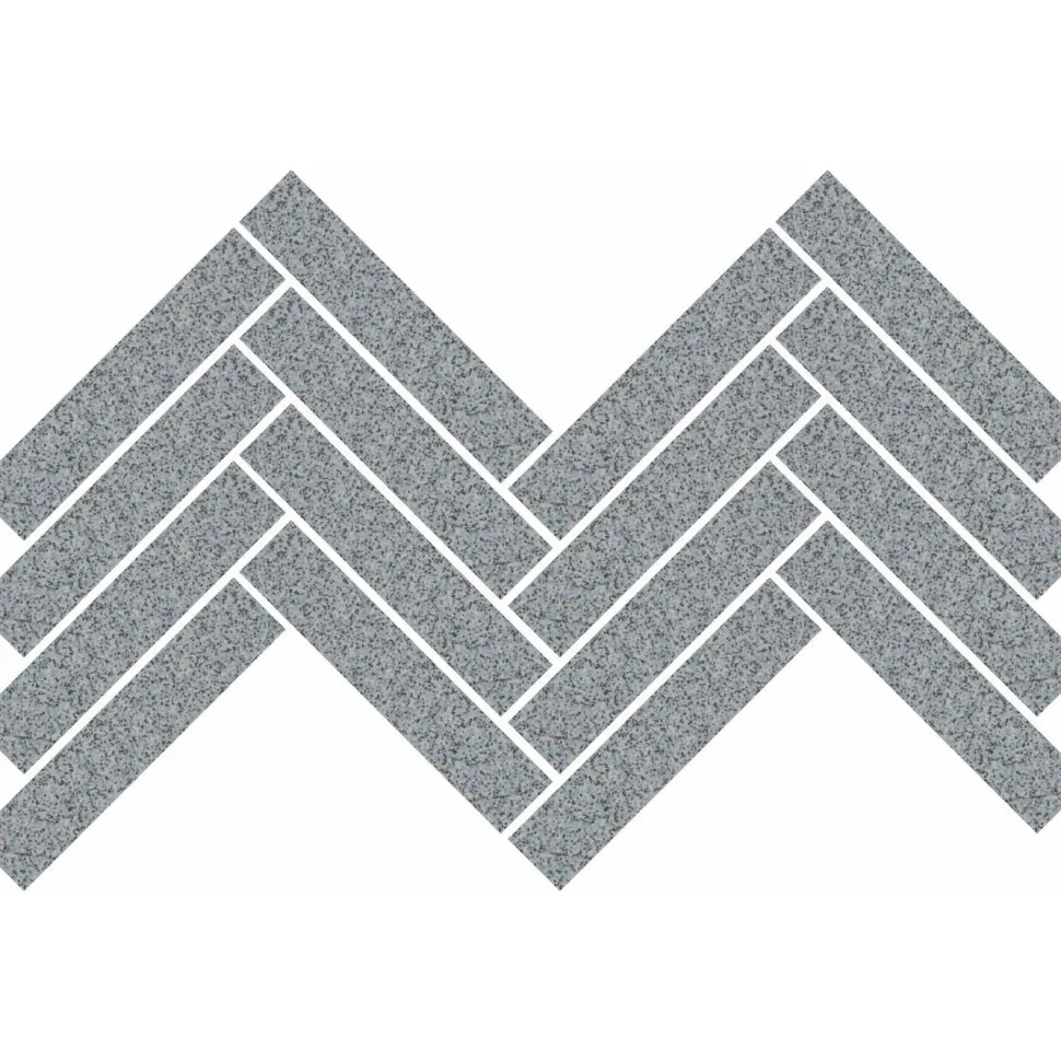 Mosaiikkilaatta Pukkila Natura Victoria V-MALMO, matta, tasapintainen, 2.9x14.6cm, lasikuituverkolla, grafiitinharmaa