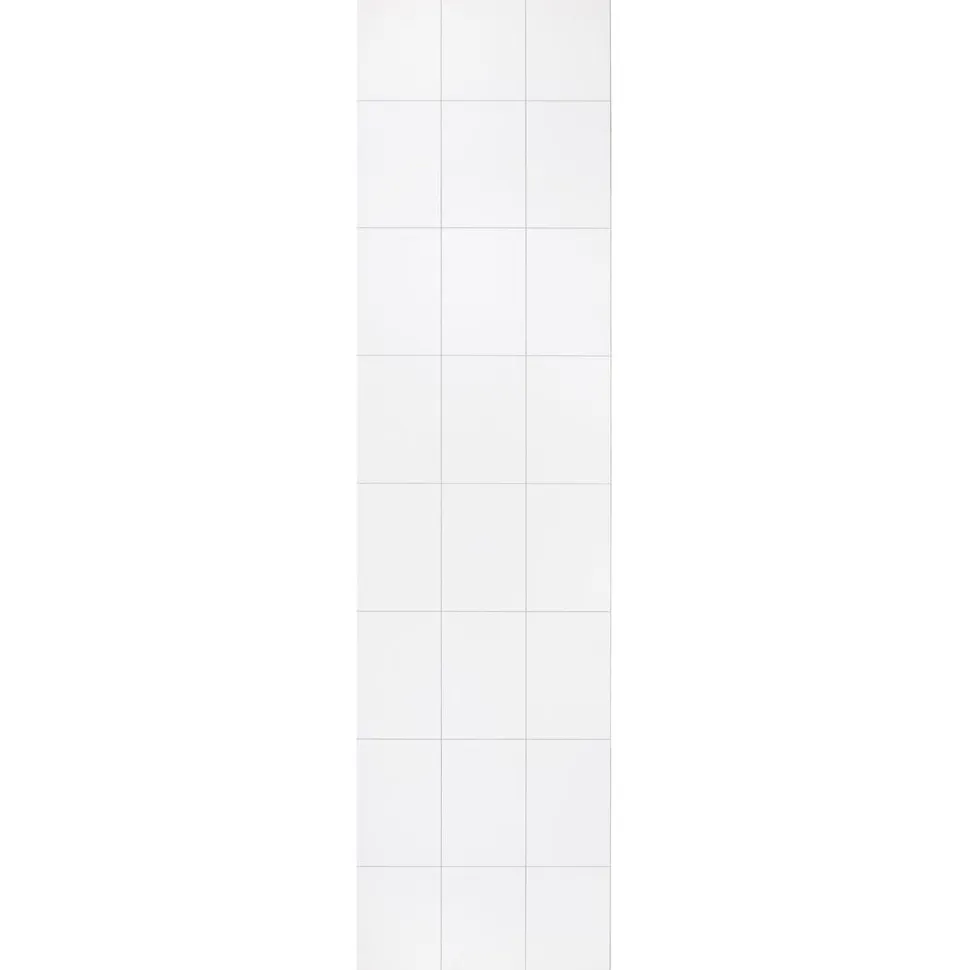 Märkätilalevy Berry Alloc Wall&Water Lumenvalkoinen Satin 200 x 300 mm:n kuviolla