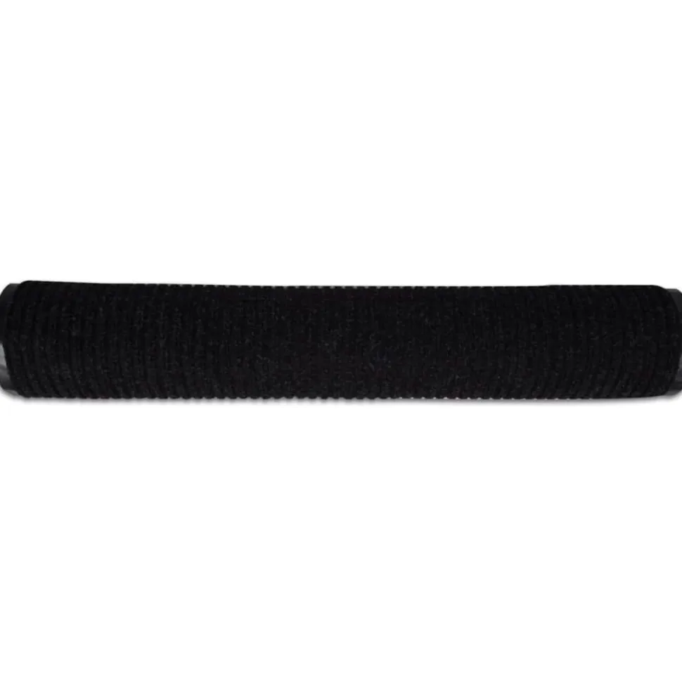 Musta pvc ovimatto 90 x 150 cm
