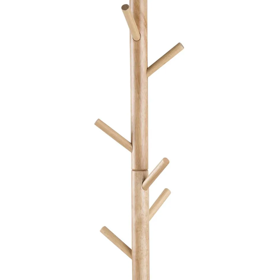 Naulakko Home4You BREMEN K176 cm, luonnonväri, ruskea