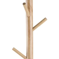 Naulakko Home4You BREMEN K176 cm, luonnonväri, ruskea