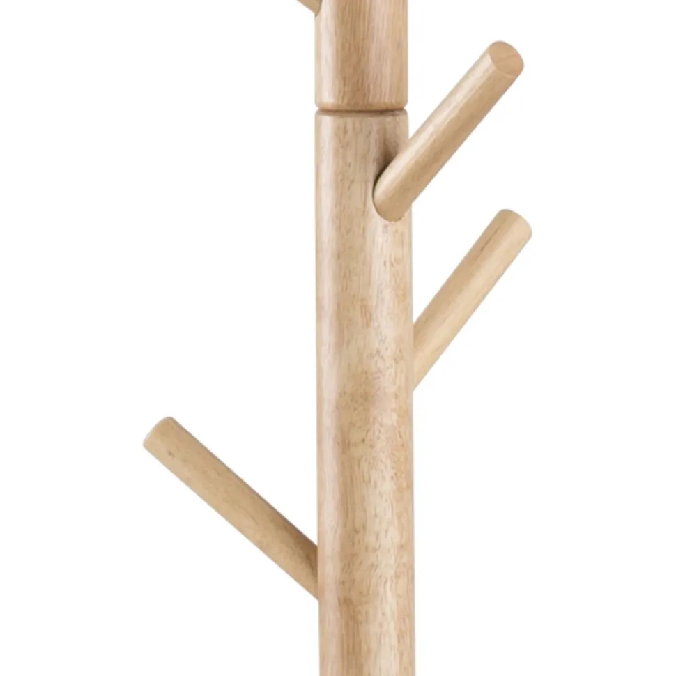 Naulakko Home4You BREMEN K176 cm, luonnonväri, ruskea