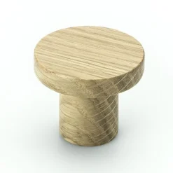 Nuppivedin Beslag Design Circum Ø33x28 mm tammi