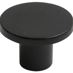 Nuppivedin Beslag Design Como Ø 26x18mm mattamusta