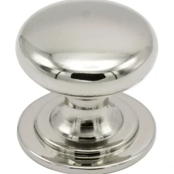 Nuppivedin Beslag Design Mynta Ø32x30mm kromi