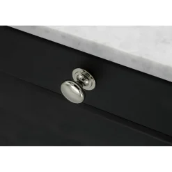 Nuppivedin Beslag Design Mynta Ø32x30mm kromi