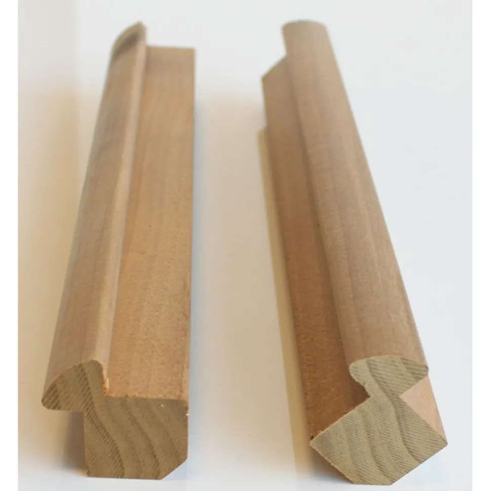 Nurkkalista Karava 27x27/15x2100 mm thermohaapa