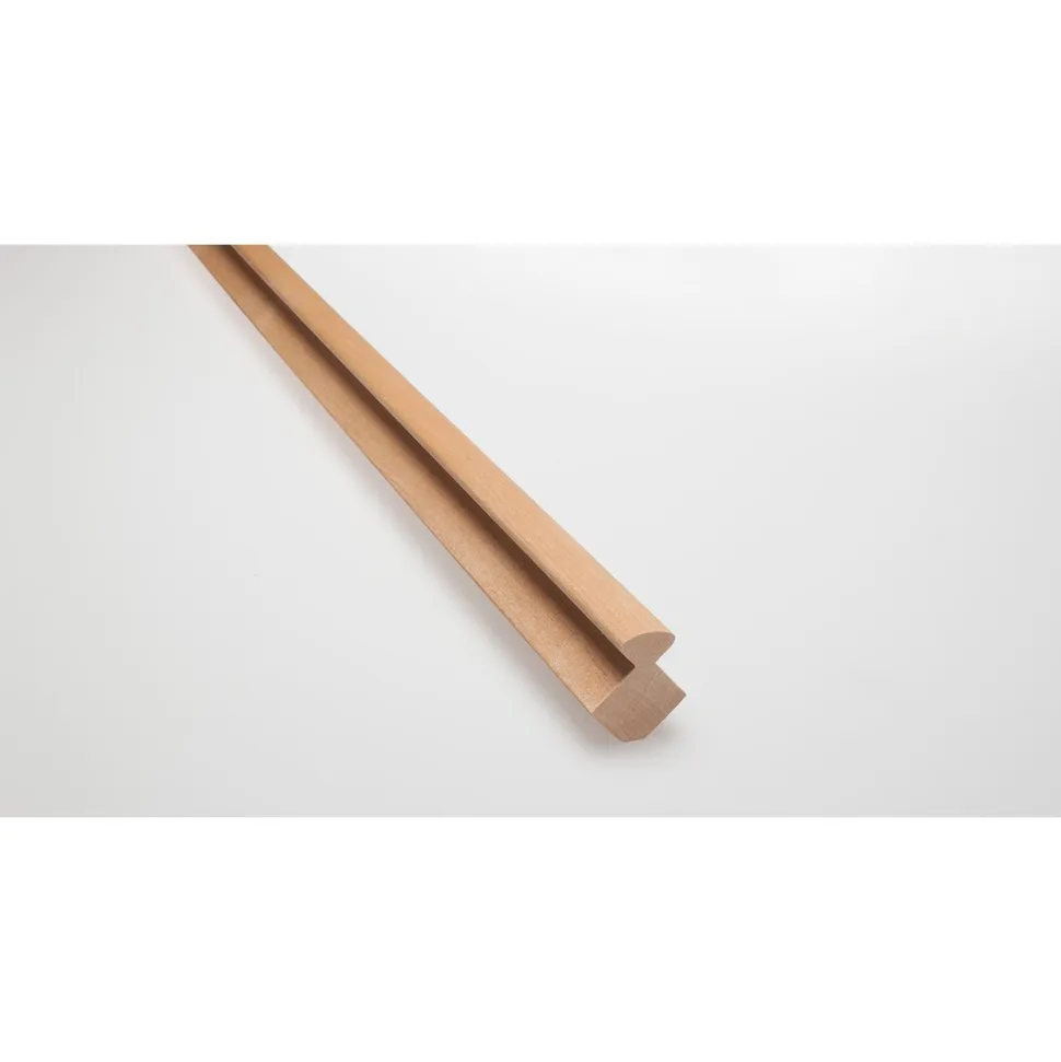 Nurkkalista Karava 27x27/15x2100 mm tervaleppä