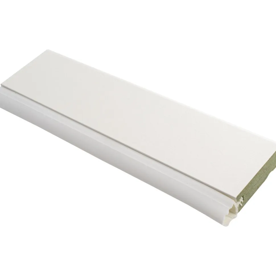 Ovilistapaketti Maler Kantti 10x35x2070mm MDF valkoinen/tammikynnys