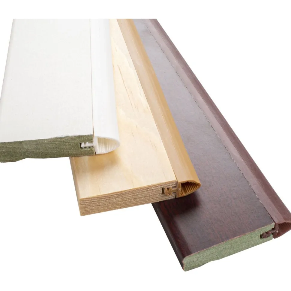 Ovilistapaketti Maler Kantti 10x35x2070mm MDF valkoinen/tammikynnys