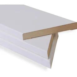 Ovilistat Maler Aava 12x70xM11 1-puolinen setti MDF valkoinen