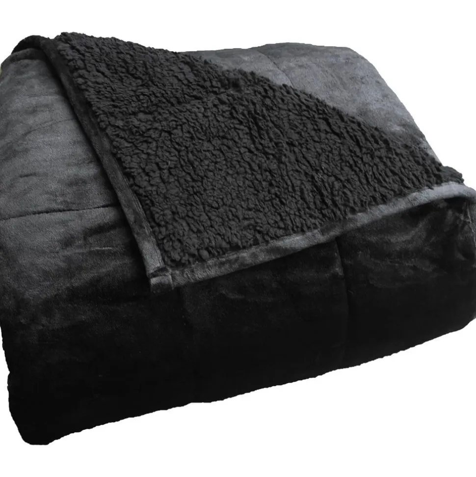 Painopeitto Polar Night Sherpa Black, 135x200cm, eri vaihtoehtoja
