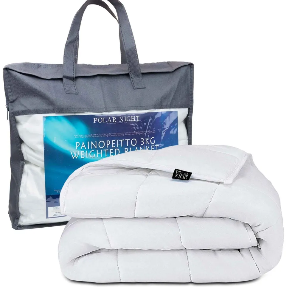 Painopeitto Polar Night 100x150 cm 5 kg puuvilla