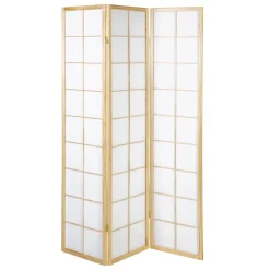 3-paneelinen tilanjakaja Home4You Oriental beige