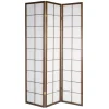 3-paneelinen tilanjakaja Home4You Oriental ruskea