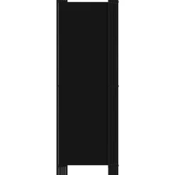 6-paneelinen tilanjakaja, musta, 300x180 cm