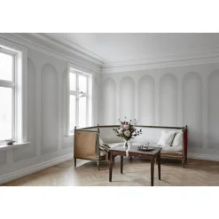 Paneelitapetti Sandberg Ljung non-woven mittatilaus harmaa