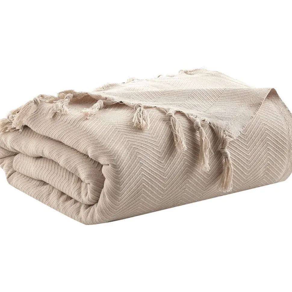 Parivuoteen päiväpeitto Linento Sidney, 200x230cm, beige