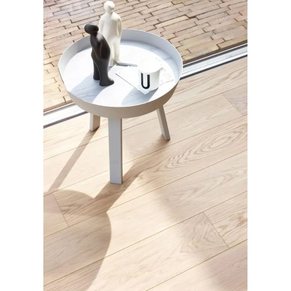 Parketti Boen Oak White Andante Live Pure, 181mm, valkomattalakattu, harjattu