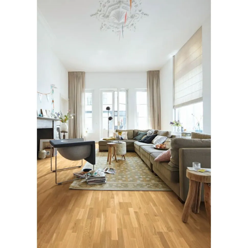 Parketti Meister PC200 Cream Oak Lively 3S, ultramattalakattu, harjattu