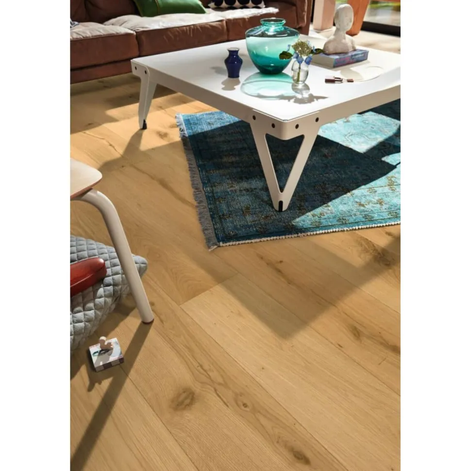 Parketti Meister PD400 Authentic Greige Oak, mattalakattu, harjattu