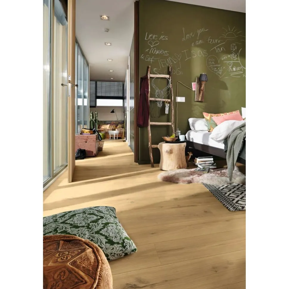 Parketti Meister PD400 Authentic Greige Oak, mattalakattu, harjattu