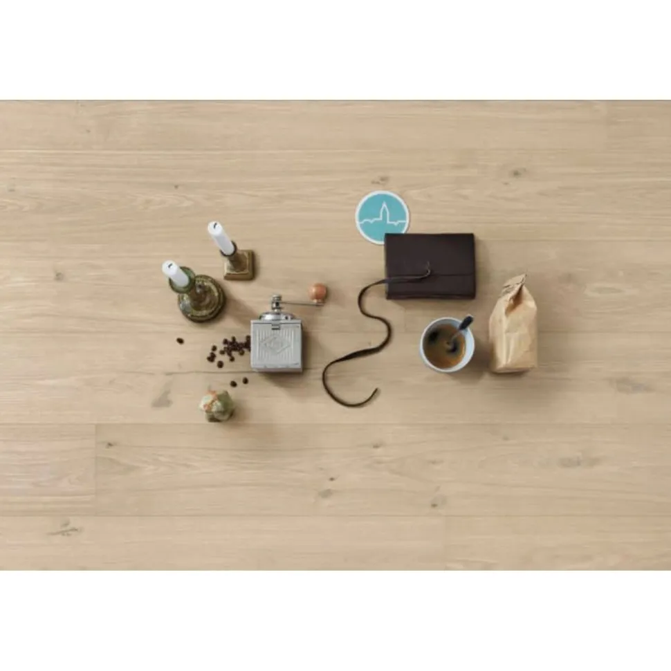 Parketti Meister PD400 Authentic Greige Oak, mattalakattu, harjattu