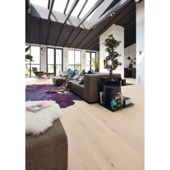 Parketti Meister PD400 Authentic Greige Oak, mattalakattu, harjattu