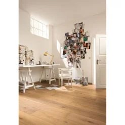 Parketti Meister PD450 Limed White Authentic Oak, ultramattalakattu, harjattu