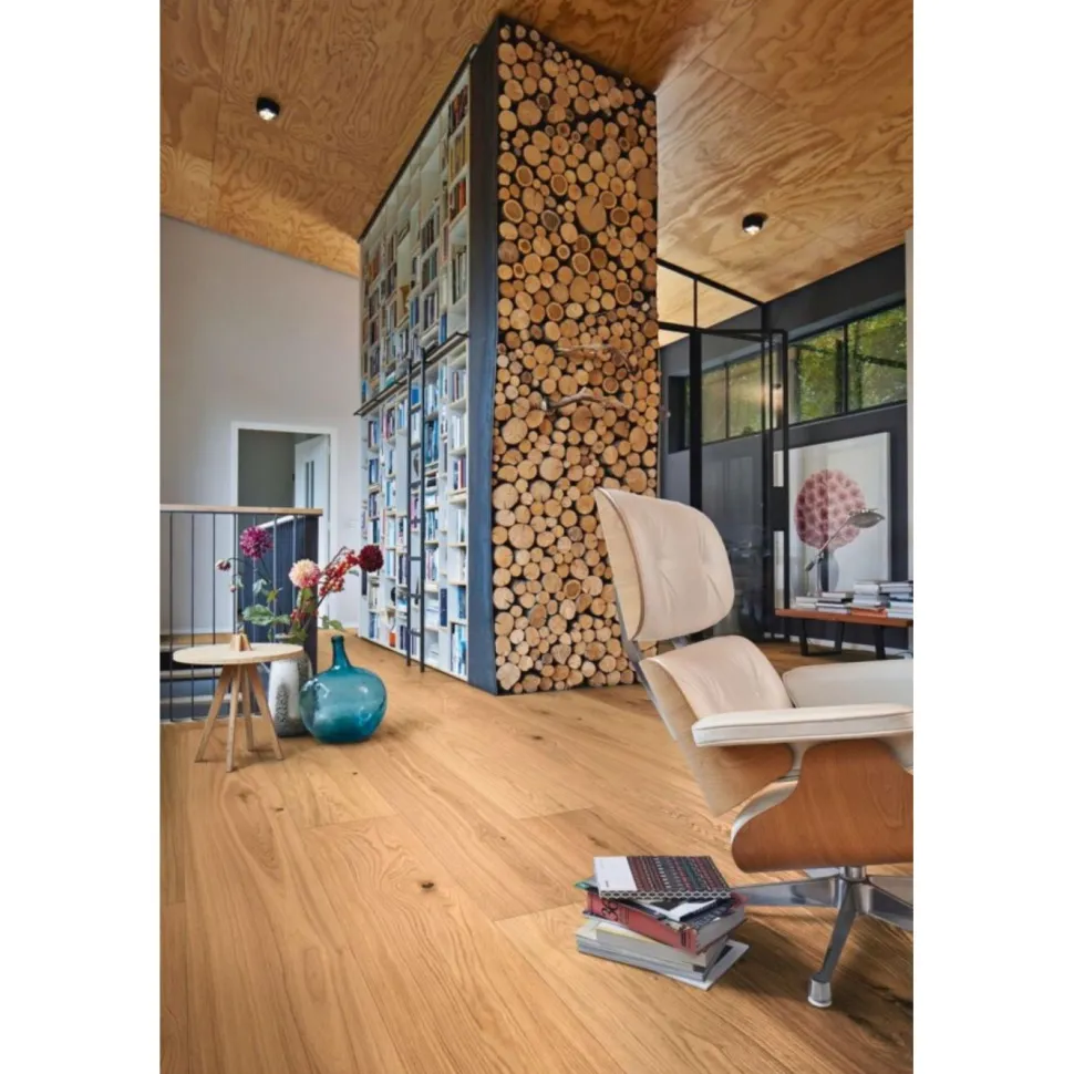 Parketti Meister PD450 Limed White Authentic Oak, ultramattalakattu, harjattu