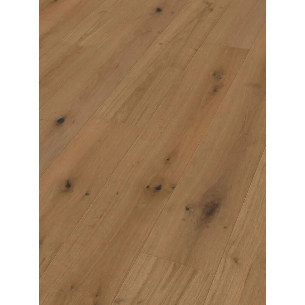 Parketti Meister PD450 Limed White Authentic Oak, ultramattalakattu, harjattu