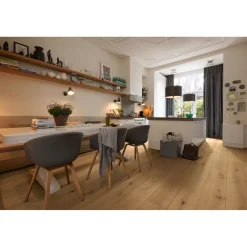 Parketti Meister PD450 Limed White Authentic Oak, ultramattalakattu, harjattu