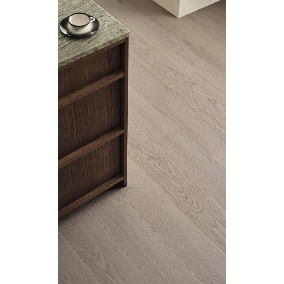 Parketti Tarkett Grace Tammi Grey Chiffon Plank 1S, harjattu, ultramattalakattu