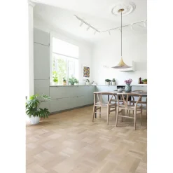 Parketti Tarkett Noble Tammi Scandinavia Ruutulauta luonnollinen vaalea